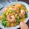 10分で完成♪【海老レタス炒飯】