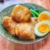 煮込み5分♪豚バラ厚揚げで角煮風！すき焼きのたれでパパっと◎