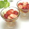 とのちゃまの作ってみた!投稿(簡単おしゃれな、いちごの白ワインゼリー)