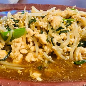 891267の作ってみた!投稿(【フライパン1つで完結】悶絶ニラもやし餡掛け丼)