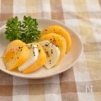 【108kcal】簡単 *柿モッツァレラ