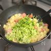 春のスペイン風オムレツの工程4