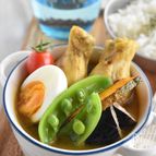 【だしのうまみの和風スープカレー】ごはんにも麺にも合う！