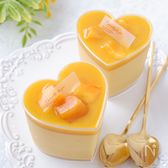 レンジで簡単ヘルシー⭐︎豆乳マンゴープリン《乳・卵不使用》