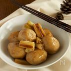 焼きネギ入り里芋の煮っころがし