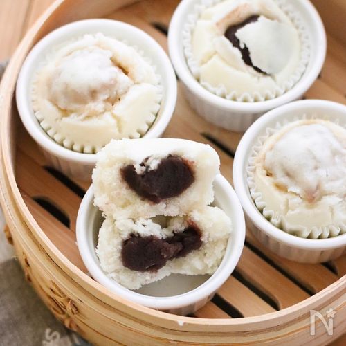 【もちふわ!】米粉の中華まん風蒸しパン