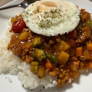 えみりんの作ってみた!投稿(【ぱぱっと簡単！我が家の基本のドライカレー】子供受け抜群♡︎)