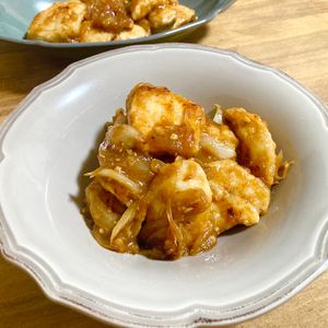ゆかりの作ってみた!投稿(鶏むね肉の味噌生姜焼き)