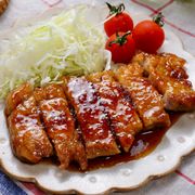 お手軽ごちそうおかず♡『はちみつジンジャーポークステーキ』
