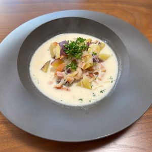 こむぎの作ってみた!投稿(【ほっこり♪さつまいものうま塩ミルクスープ】優しい味♪)