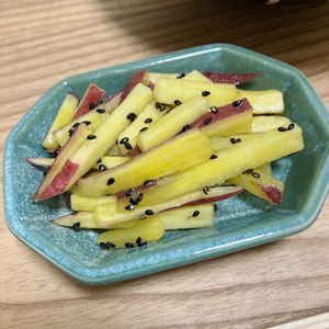 Natsukoの作ってみた!投稿(レンジで！パパッと作る⁈さつまいも金平)