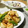 ひなちゅんの作ってみた!投稿(海老とアスパラのオイスターソース炒め)