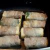 簡単☆豚巻き厚揚げの味噌照り焼きの工程3
