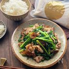 豚肉とにらの炒めナムル