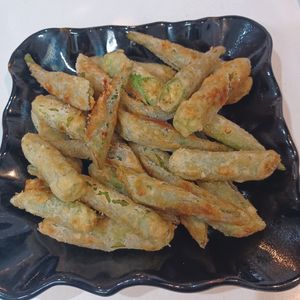 ピュアAの作ってみた!投稿(【オクラの唐揚げ】まるでおやつ♡秒でなくなる!)
