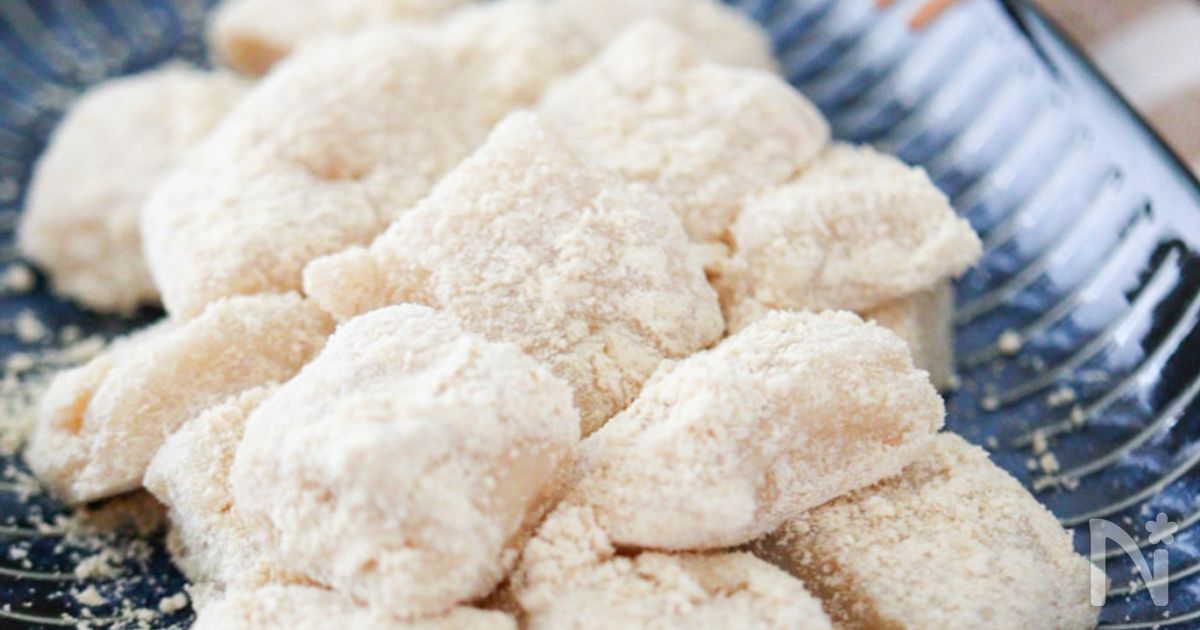 ひと手間で柔らか】きなこもち！電子レンジで簡単 | レシピサイトNadia