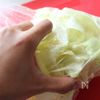 5分でキャベツの甘酢和えの工程1