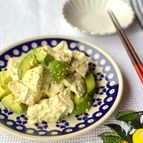 3分で出来る！アボカドと豆腐のうま塩和え