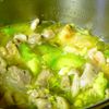 アボカドと鶏肉の梅酒煮の工程4