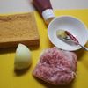厚揚げのケチャップ味マーボの工程1