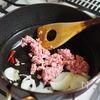 厚揚げのケチャップ味マーボの工程2