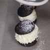 米粉でトゥンカロン風♪モノクロスイーツ♪の工程13