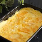 【らくレピ】混ぜて焼くだけ♡【オレンジのミルクフラン】