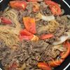 ごはんがすすむ♪牛トマすき焼き風炒めの工程5