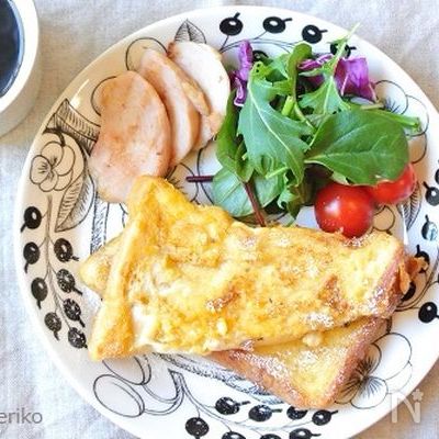 お休みの朝に♩フレンチトースト