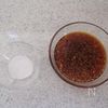 肉団子のはちみつ醤油あんの工程2