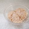 千切りキャベツ包みの和風チキンバーグの工程2