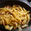 タケノコとパンチェッタのショートパスタの工程3