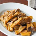 【きのこのレモンバターソテー】5分 秋の腸活レシピ