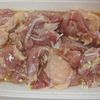お肉柔らか。鶏肉とタケノコのナンプラー炒めの工程1