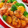 下味冷凍で簡単！【手羽元とじゃがいものトマト煮込み】の工程5
