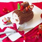 超簡単！食パンで、ブッシュドノエル🎅