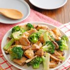【サステナブルレシピ】鶏肉とまるごとブロッコリーの中華炒め
