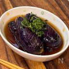 レンジで簡単・なすの煮浸し