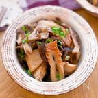 【ちくわときのこのガリマヨ醤油ソテー】ばぱっと作れる！