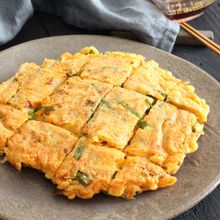 【納豆キムチチヂミ】カリッ！モチッ！ランチにも。