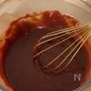 【まるでアポロ!?】濃厚♡いちごの生チョコブラウニーの工程3
