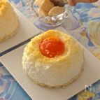 スイーツみたいなパルミジャーノ・レッジャーノのメレンゲドーム