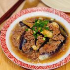 【とろとろ茄子の和風そぼろあん】丼でもOK！万能おかず