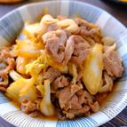 包丁不要!簡単で美味しいから定番になる【豚と白菜すき焼き風】