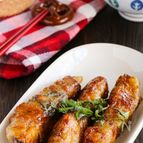 照りと美味しい♡ご飯がススム！なすと大葉の豚バラ甘辛照り焼き