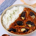 【豚ひき肉となすのトマトカレー】家族大絶賛！ワンパンで簡単