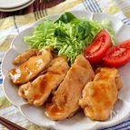 まるで豚肉♡薄切り鶏むね肉の照り照り生姜焼き