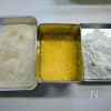 中濃ソースで食べる「小アジの大葉風味フライ」の工程2