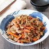 【豚肉とナッツの甘酢キンピラごぼう】超激ウマ！ご飯が進む♪の工程4