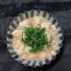 kazuの作ってみた!投稿(レンジで〖白い麻婆豆腐〗生姜香る♪白だしでさっぱり夏の味*+)